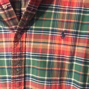 Men’s long sleeve button down shirt